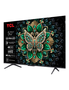 50" MiniLED SMART TV TCL 50C61K, 3840x2160 4K UHD, Google TV, Negru 2