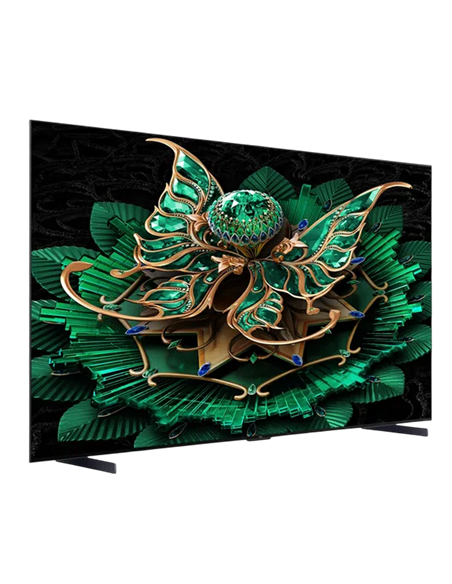 98" MiniLED SMART TV TCL 98Q7C, 3840x2160 4K UHD, Google TV, Negru