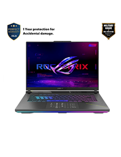 Игровой ноутбук 16" ASUS ROG Strix G16 G614FM, Eclipse Gray, AMD Ryzen 9 9955HX, 32Гб/1024Гб, Без ОС