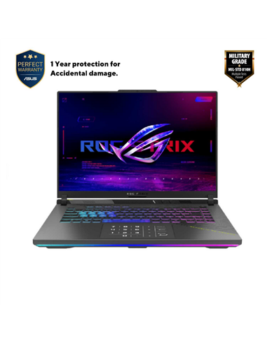 Laptop Gaming 16" ASUS ROG Strix G16 G614FM, Eclipse Gray, AMD Ryzen 9 9955HX, 32GB/1024GB, Fără SO