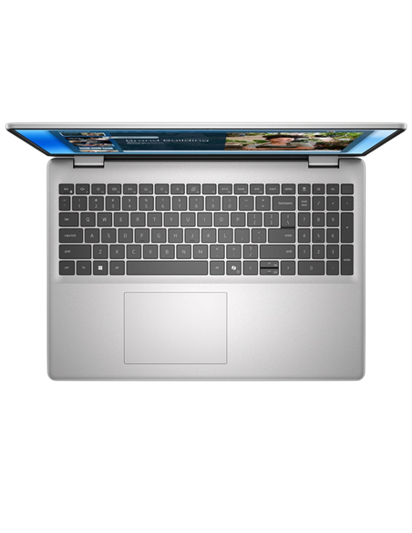 Laptop Business 16" DELL 16 DC16251, Platinum Silver, Intel Core 7 150U, 16GB/512GB, Linux Ubuntu