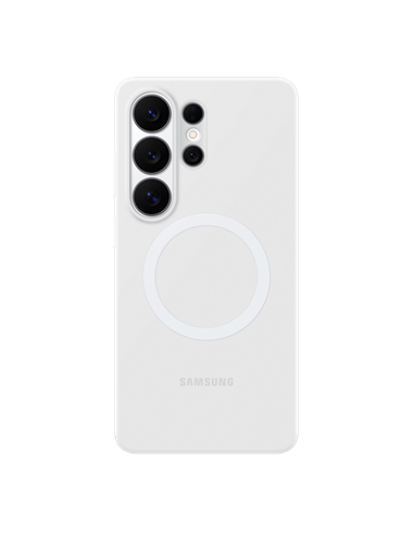 Husă Samsung Silicone Magnet Case pentru Galaxy S26 Ultra, Alb