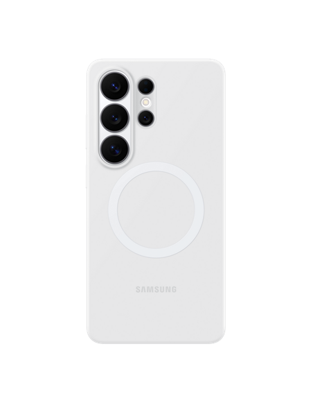 Husă Samsung Silicone Magnet Case pentru Galaxy S26 Ultra, Alb