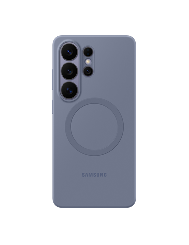 Husă Samsung Silicone Magnet Case pentru Galaxy S26 Ultra, Blue Violet