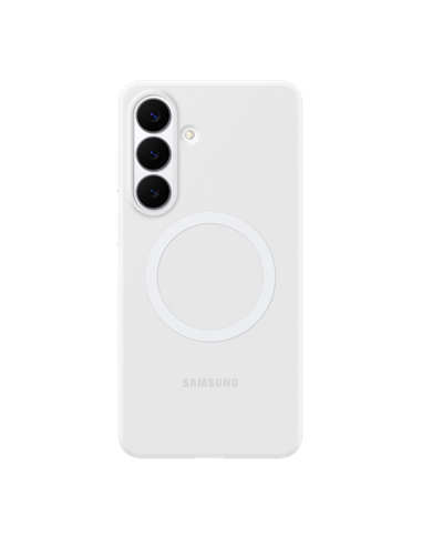 Husă Samsung Silicone Magnet Case pentru Galaxy S26+, Alb
