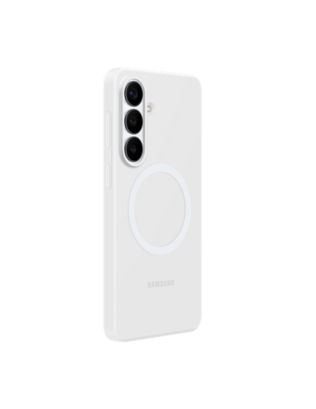 Husă Samsung Silicone Magnet Case pentru Galaxy S26+, Alb