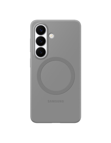 Чехол Samsung Silicone Magnet Case для Galaxy S26, Серый