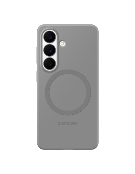 Чехол Samsung Silicone Magnet Case для Galaxy S26, Серый