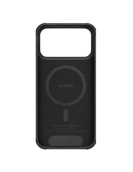 Husă Pitaka Apple iPhone 17 Pro Max Aramid ProGuard, Negru | Gri