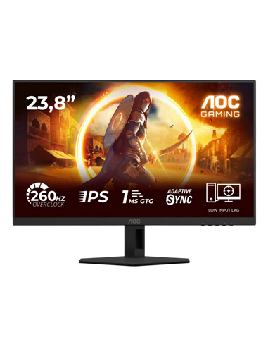 23,8" Игровой монитор AOC 24G4ZRE, IPS 1920x1080 FHD, Чёрный