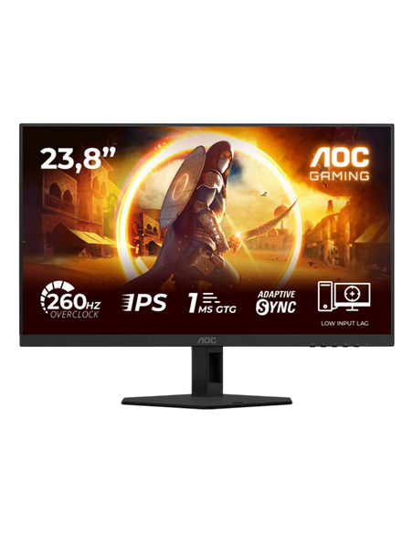 23,8" Monitor Gaming AOC 24G4ZRE, IPS 1920x1080 FHD, Negru