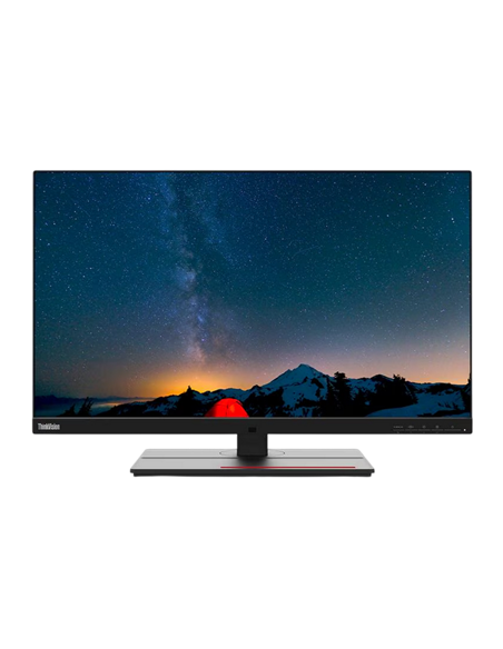 27" Monitor Lenovo ThinkVision P27u-20, IPS 3840x2160 4K UHD, Negru