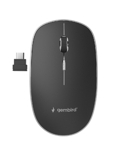 Беcпроводная мышь Gembird MUSW-4BSC-01, Чёрный