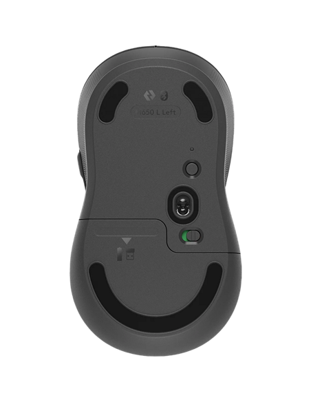 Mouse Logitech M650 L Left, Negru