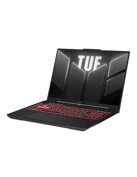 Laptop Gaming 16" ASUS TUF Gaming A16 FA607NUQ, Mecha Gray, AMD Ryzen 7 170, 16GB/512GB, Fără SO