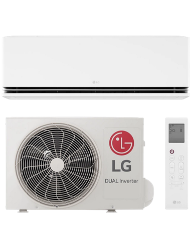 Кондиционер Сплит LG AirFit H09S1D, 9kBTU/h, Белый