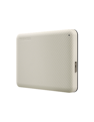 Внешний портативный жесткий диск Toshiba Canvio Advance, 1 ТБ, Белый (HDTCA10EW3AA)