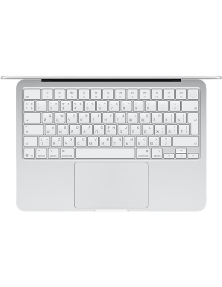 Ноутбук 13" Apple MacBook Neo 13, Серебристый, A18 Pro with 6-core CPU and 5-core GPU, 8Гб/256Гб, macOS Tahoe