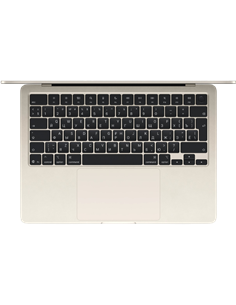 Ноутбук 13,6" Apple MacBook Air 13, Starlight, M5 with 10-core CPU and 10-core GPU, 16Гб/1024Гб, macOS Tahoe 2