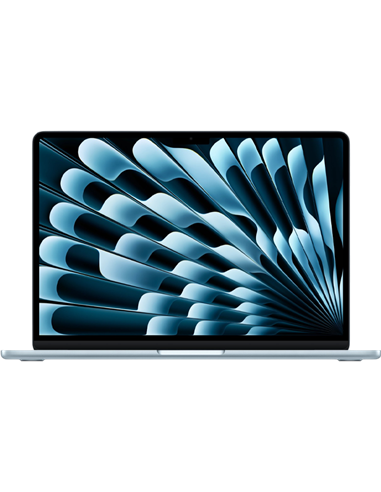 Laptop 13,6" Apple MacBook Air 13, Sky Blue, M5 with 10-core CPU and 10-core GPU, 24GB/1024GB, macOS Tahoe