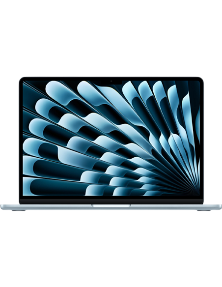 Laptop 13,6" Apple MacBook Air 13, Sky Blue, M5 with 10-core CPU and 10-core GPU, 24GB/1024GB, macOS Tahoe