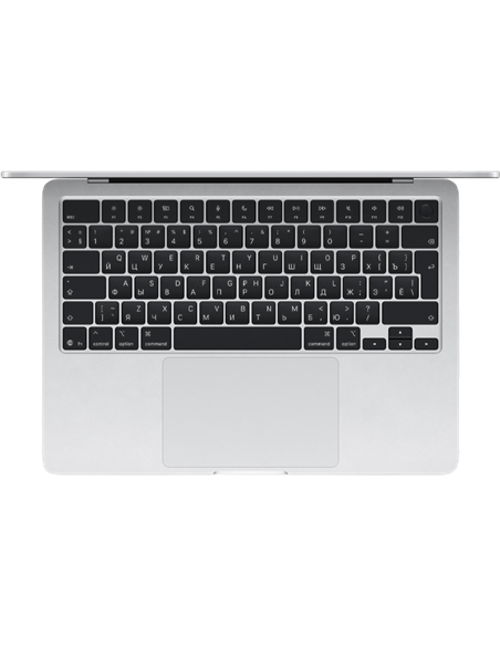 Ноутбук 13,6" Apple MacBook Air 13, Серебристый, M5 with 10-core CPU and 8-core GPU, 16Гб/512Гб, macOS Tahoe
