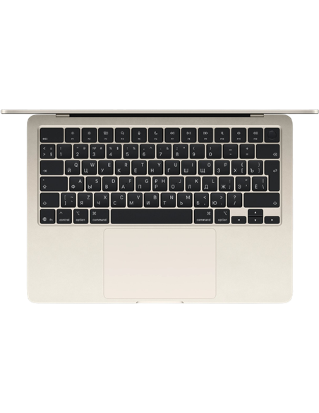 Ноутбук 13,6" Apple MacBook Air 13, Starlight, M5 with 10-core CPU and 10-core GPU, 24Гб/1024Гб, macOS Tahoe