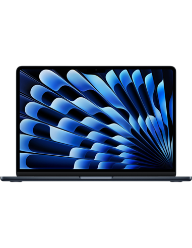 Laptop 13,6" Apple MacBook Air 13, Midnight, M5 with 10-core CPU and 10-core GPU, 16GB/1024GB, macOS Tahoe