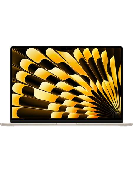 Laptop 15,3" Apple MacBook Air 15, Starlight, M5 with 10-core CPU and 10-core GPU, 16GB/512GB, macOS Tahoe