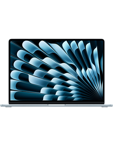 Ноутбук 15,3" Apple MacBook Air 15, Sky Blue, M5 with 10-core CPU and 10-core GPU, 16Гб/512Гб, macOS Tahoe