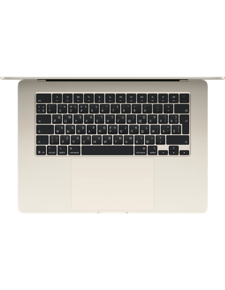 Ноутбук 15,3" Apple MacBook Air 15, Starlight, M5 with 10-core CPU and 10-core GPU, 16Гб/1024Гб, macOS Tahoe