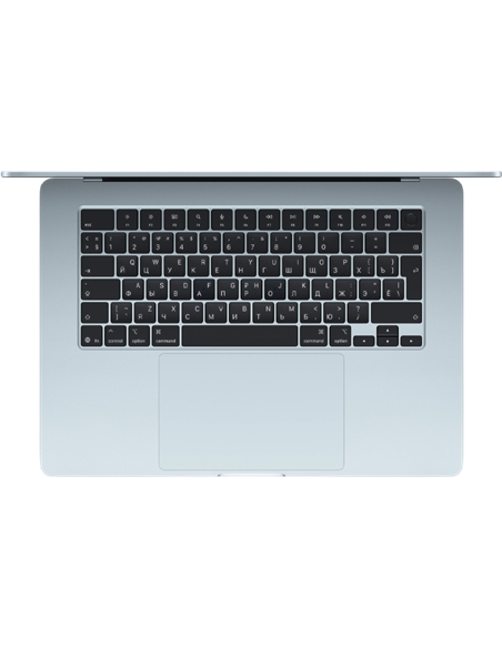 Ноутбук 15,3" Apple MacBook Air 15, Sky Blue, M5 with 10-core CPU and 10-core GPU, 24Гб/1024Гб, macOS Tahoe
