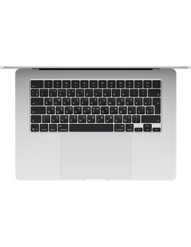 Ноутбук 15,3" Apple MacBook Air 15, Серебристый, M5 with 10-core CPU and 10-core GPU, 16Гб/1024Гб, macOS Tahoe