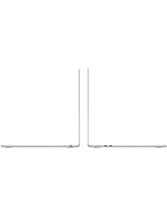 Laptop 15,3" Apple MacBook Air 15, Starlight, M5 with 10-core CPU and 10-core GPU, 24GB/1024GB, macOS Tahoe 2