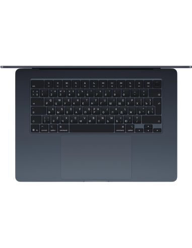 Ноутбук 15,3" Apple MacBook Air 15, Midnight, M5 with 10-core CPU and 10-core GPU, 16Гб/1024Гб, macOS Tahoe