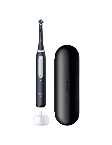 Электрическая зубная щетка Braun Oral-B iO 4, Чёрный