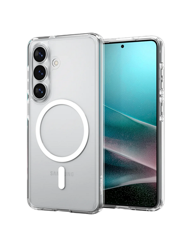 Husă Spigen Samsung Galaxy S26 Plus Ultra Hybrid MAG, Clear | White
