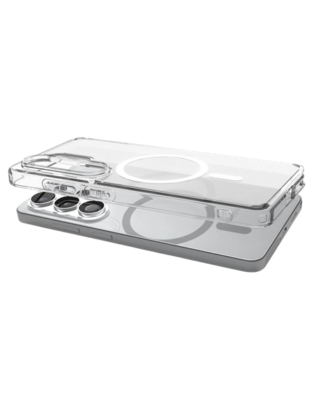 Чехол Spigen Samsung Galaxy S26 Ultra Ultra Hybrid MAG, Clear | White