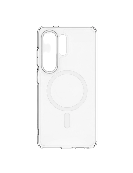 Чехол Spigen Samsung Galaxy S26 Ultra Ultra Hybrid MAG, Clear | White