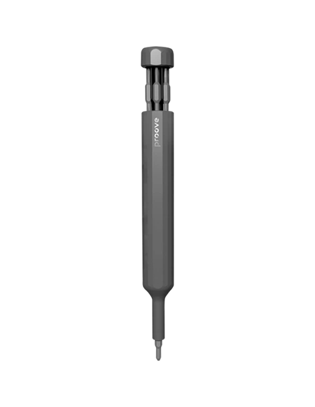 Multifunctional screwdriver set Proove Fixer 39 in1, Gray