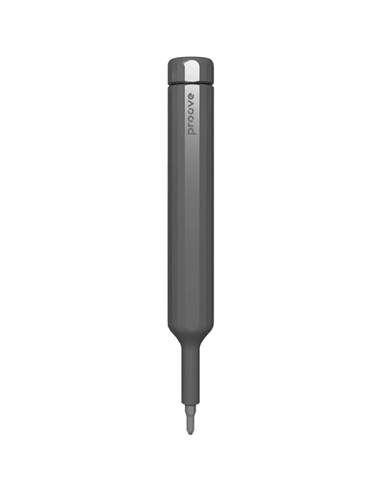 Multifunctional screwdriver set Proove Fixer 39 in1, Gray