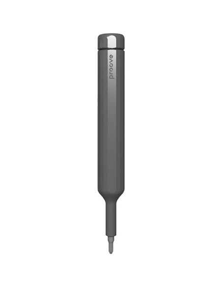 Multifunctional screwdriver set Proove Fixer 39 in1, Gray
