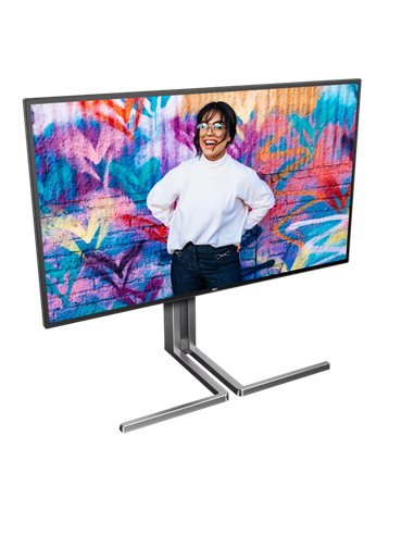 27" Профессиональный монитор AOC U27U3CV, IPS 3840x2160 4K UHD, Чёрный