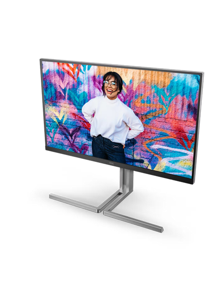 32" Профессиональный монитор AOC U32U3CV, IPS 3840x2160 4K UHD, Чёрный