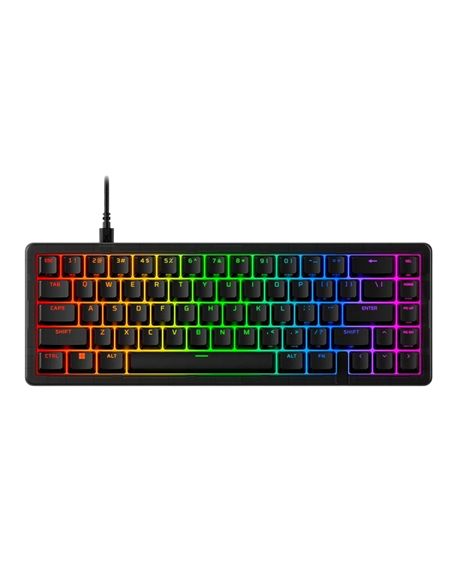 Клавиатура HyperX Origins 2 65, Проводное, Чёрный