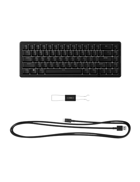Клавиатура HyperX Origins 2 65, Проводное, Чёрный