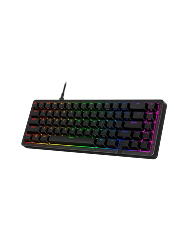 Клавиатура HyperX Origins 2 65, Проводное, Чёрный