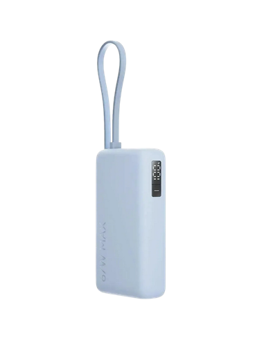 Acumulator extern Xiaomi BHR08NZGL, 10000mAh, Albastru deschis