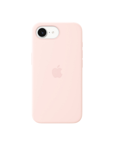 Husă Apple Silicone Case with MagSafe pentru iPhone 17e, Roz Pal