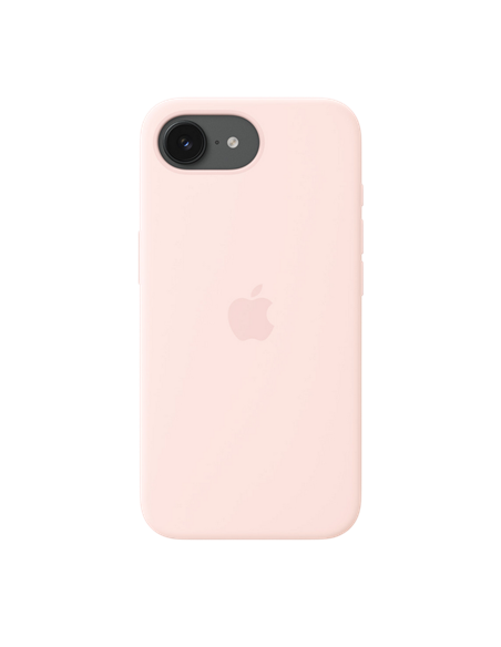 Husă Apple Silicone Case with MagSafe pentru iPhone 17e, Roz Pal